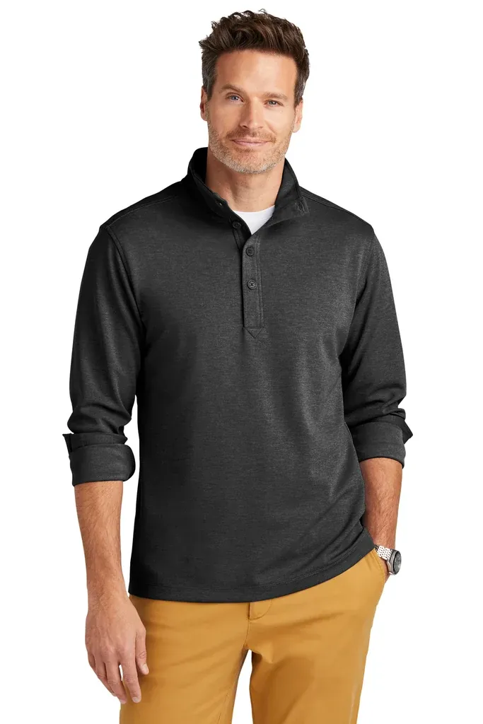 Brooks Brothers® Mid-Layer Stretch 1/2-Button BB18202 - additional view 4