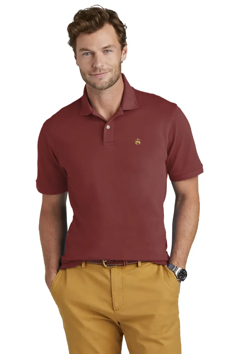 Brooks Brothers® Pima Cotton Pique Polo BB18200 - additional view 4