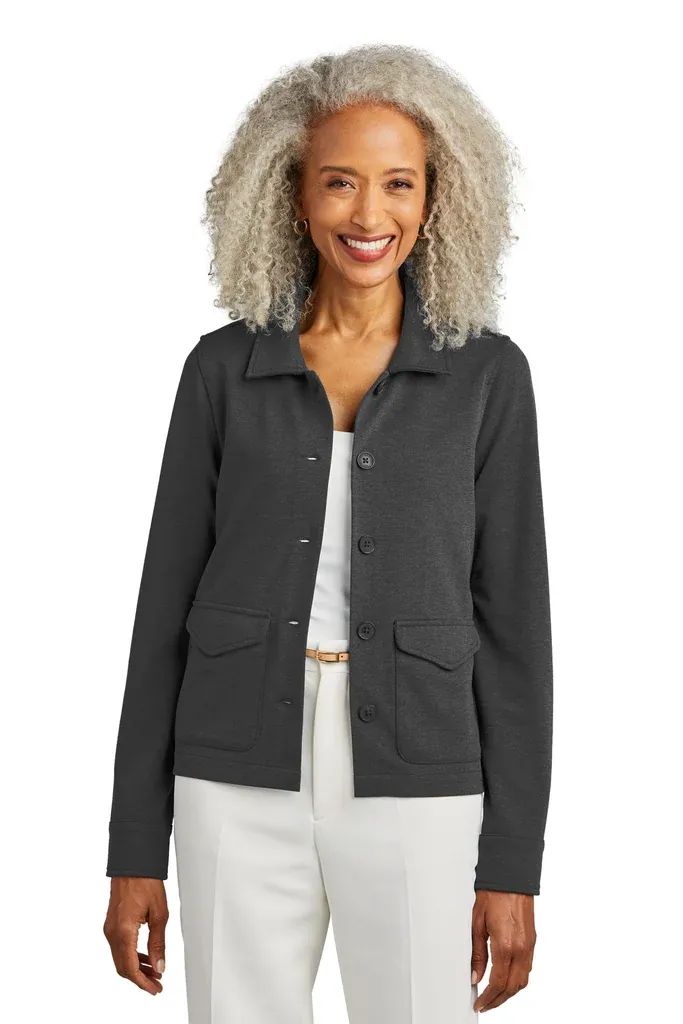 Brooks Brothers® Women's Mid-Layer Stretch Button Jacket BB18205 - additional view 1