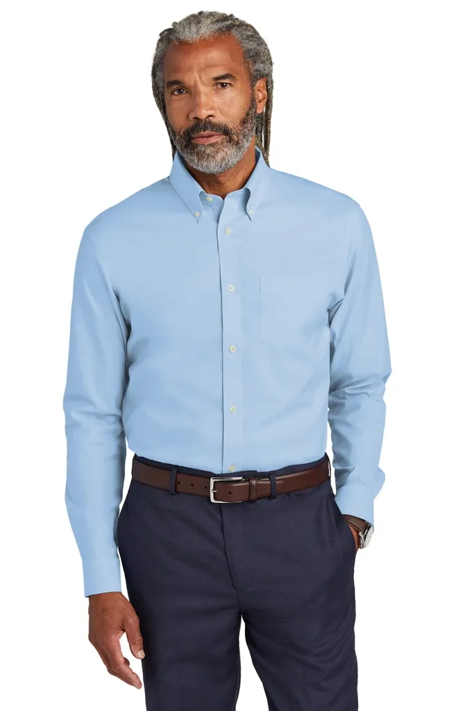 Brooks Brothers® Wrinkle-Free Stretch Pinpoint Shirt BB18000 - additional view 2