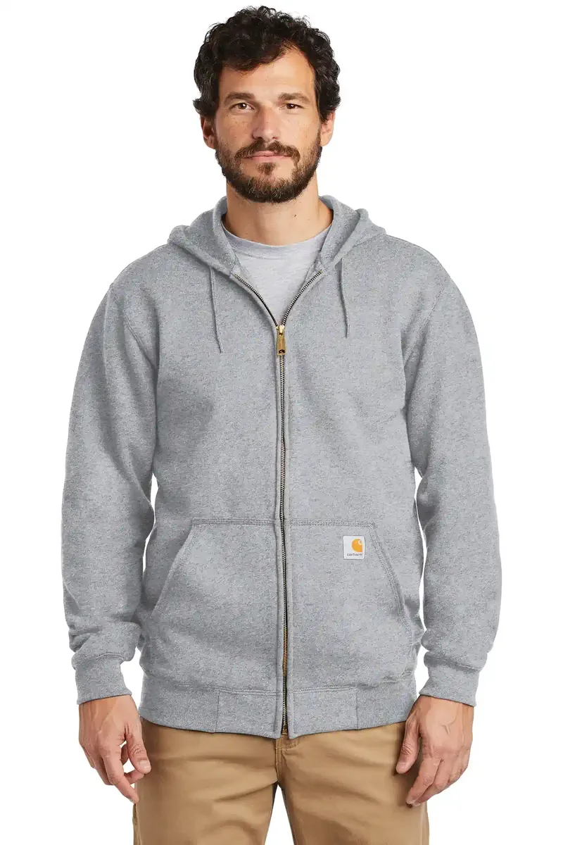Carhartt ® Midweight Hooded Zip-Front Sweatshirt. CTK122 - additional view 3