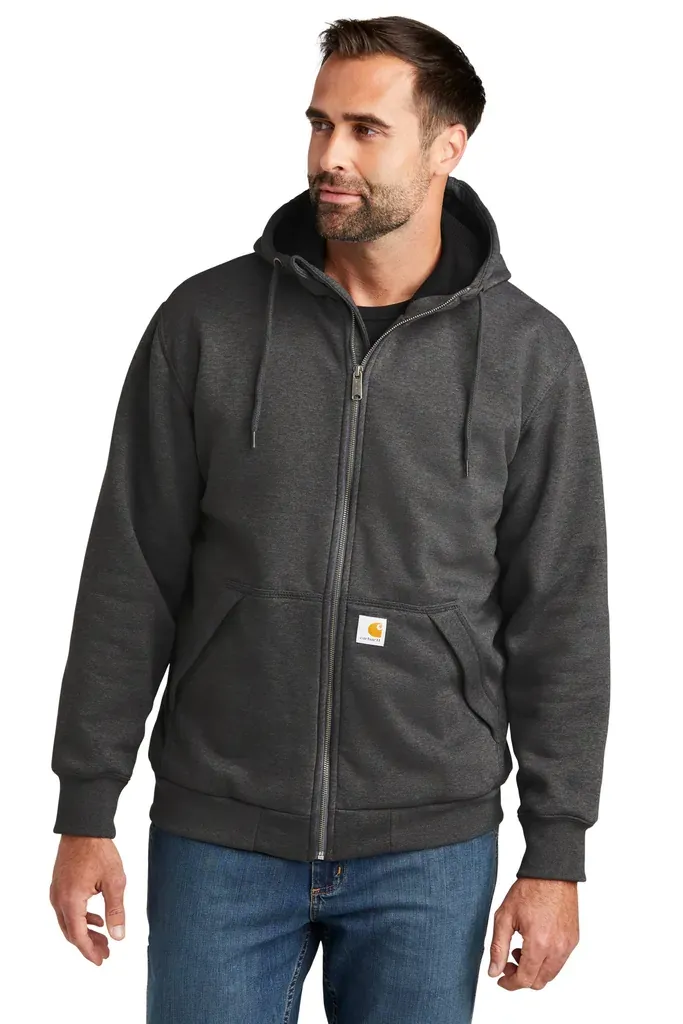 Carhartt® Midweight Thermal-Lined Full-Zip Sweatshirt CT104078 - additional view 1
