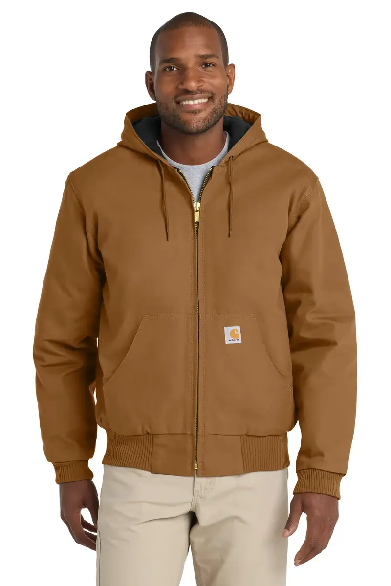Carhartt ® Quilted-Flanne-Lined Duck Active Jac. CT106677 - additional view 2
