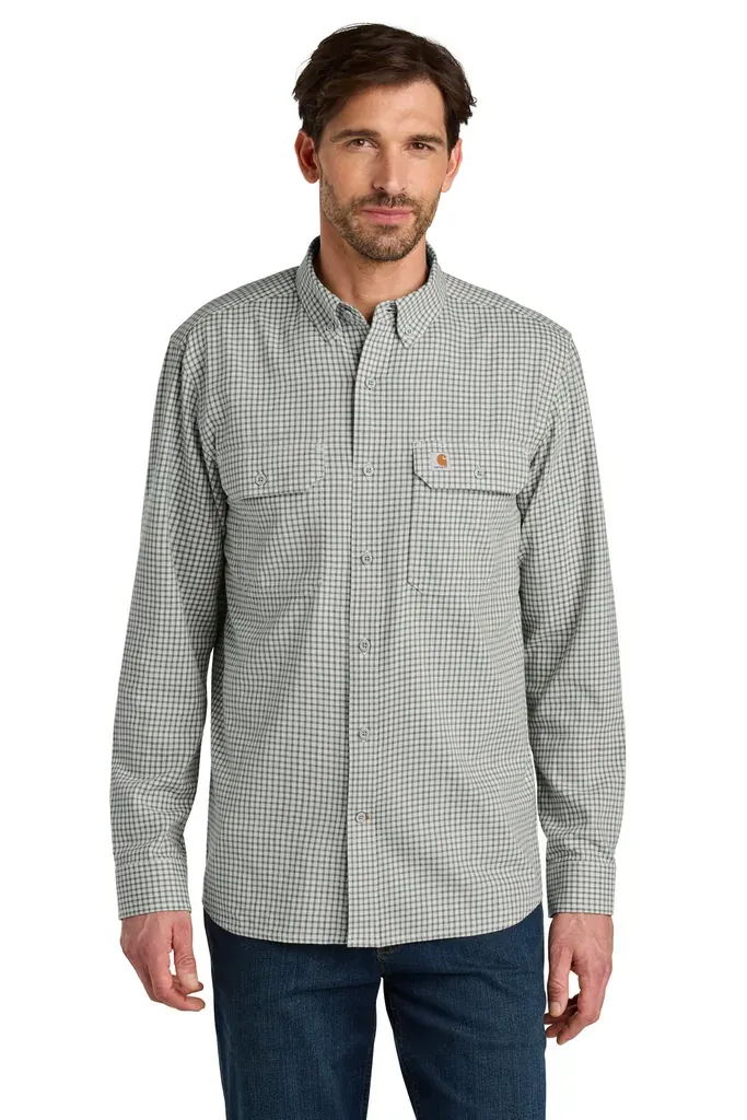 Carhartt® Rugged Flex® Plaid Long Sleeve Shirt CT107109 - additional view 1