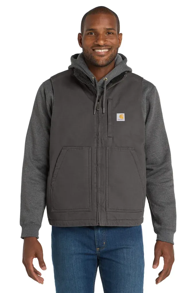 Carhartt® Sherpa-Lined Mock Neck Vest CT104277 - additional view 1