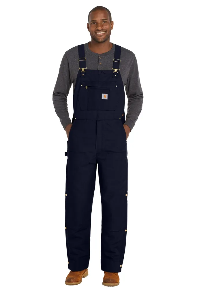 Carhartt® Short Firm Duck Insulated Bib Overalls CTS106672 - additional view 1