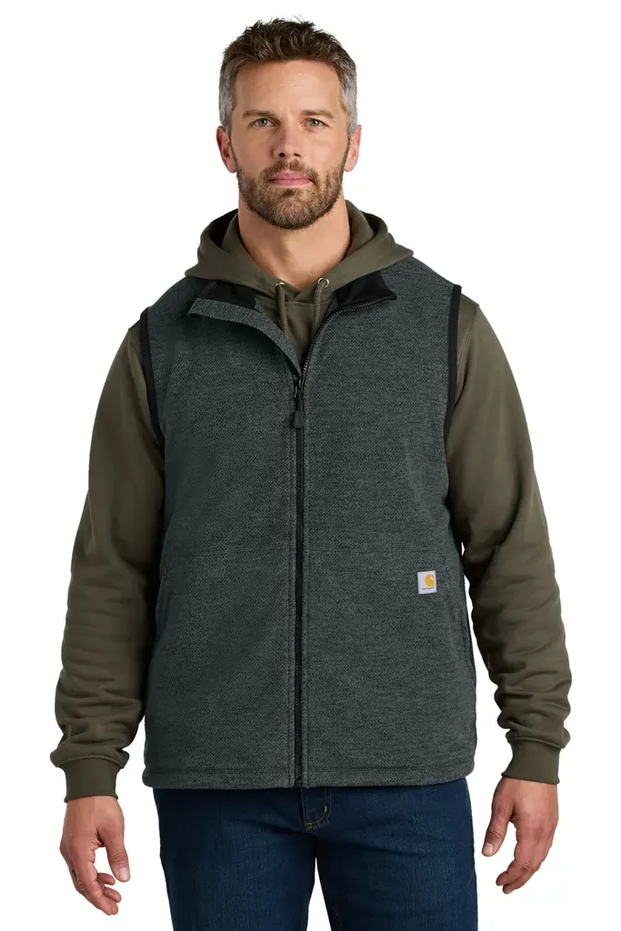 Carhartt® Textured Fleece Vest CT106418 - additional view 1