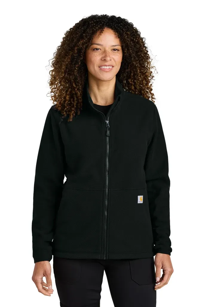 Carhartt® Women's Textured Full-Zip Fleece Jacket CT106419 - additional view 3