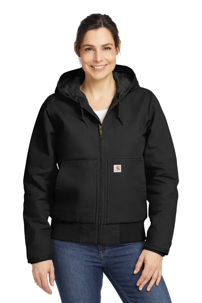 Carhartt® Women's Washed Duck Active Jac. CT104053 - additional view 1