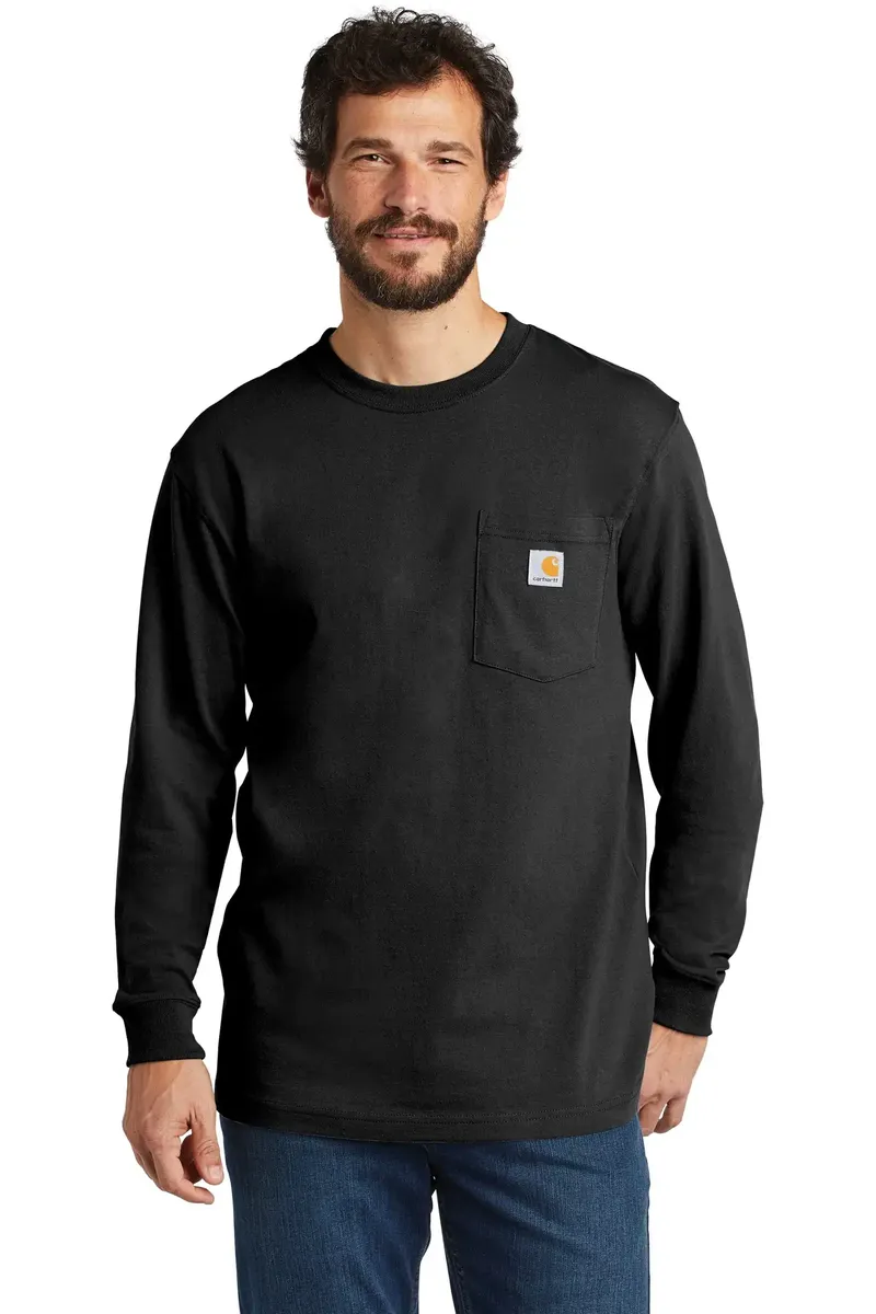 Carhartt ® Workwear Pocket Long Sleeve T-Shirt. CTK126 - additional view 2