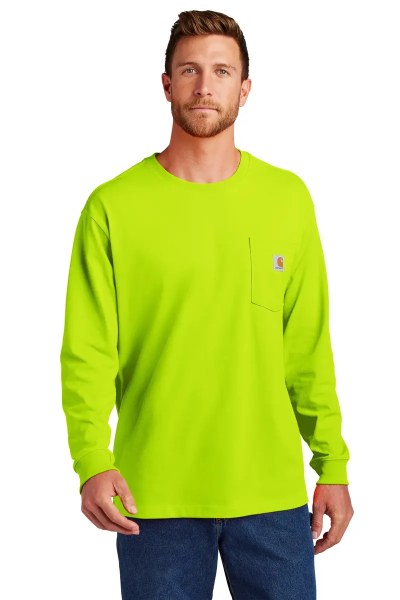 Carhartt ® Workwear Pocket Long Sleeve T-Shirt. CTK126 - additional view 5