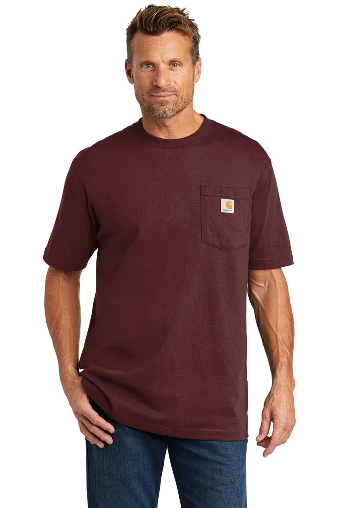 Carhartt ® Workwear Pocket Short Sleeve T-Shirt. CTK87 - additional view 12