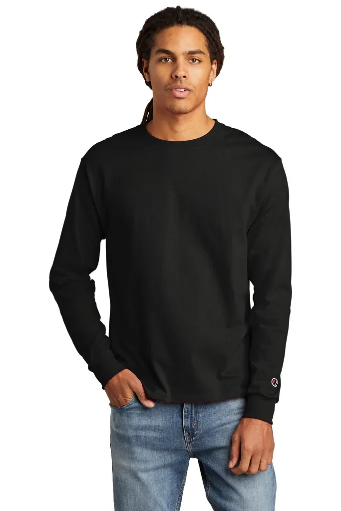 Champion ®  Heritage 5.2-Oz. Jersey Long Sleeve Tee CC8C - additional view 5