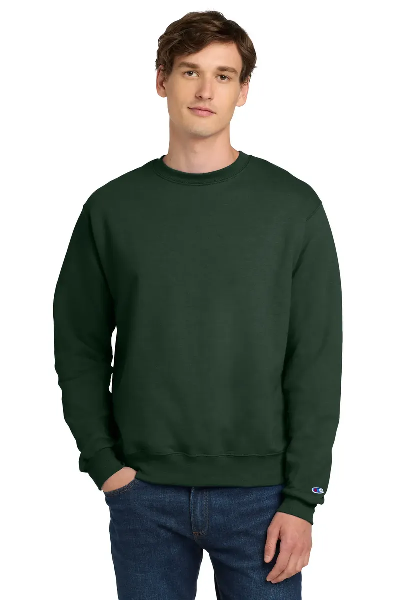 Champion®  Powerblend® Crewneck Sweatshirt. S6000 - additional view 4