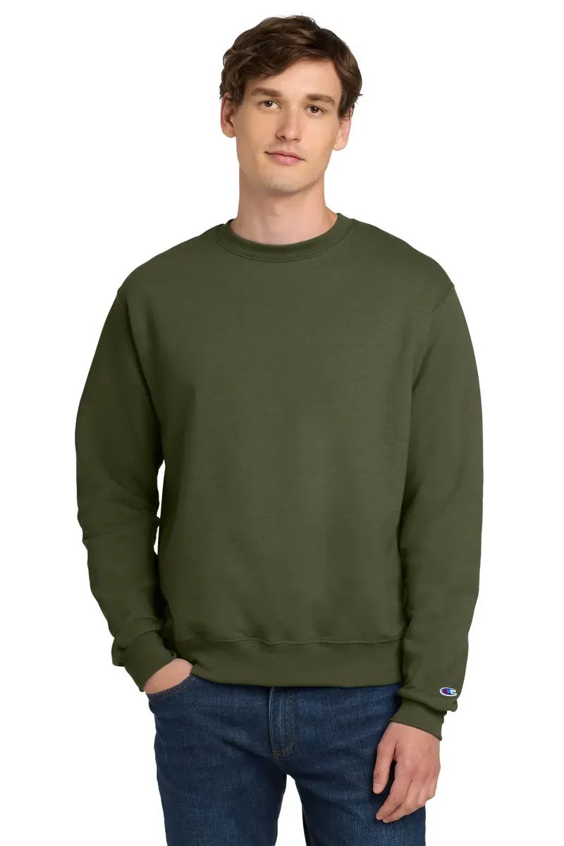 Champion®  Powerblend® Crewneck Sweatshirt. S6000 - additional view 8