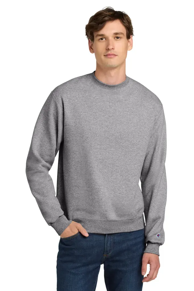 Champion®  Powerblend® Crewneck Sweatshirt. S6000 - additional view 2