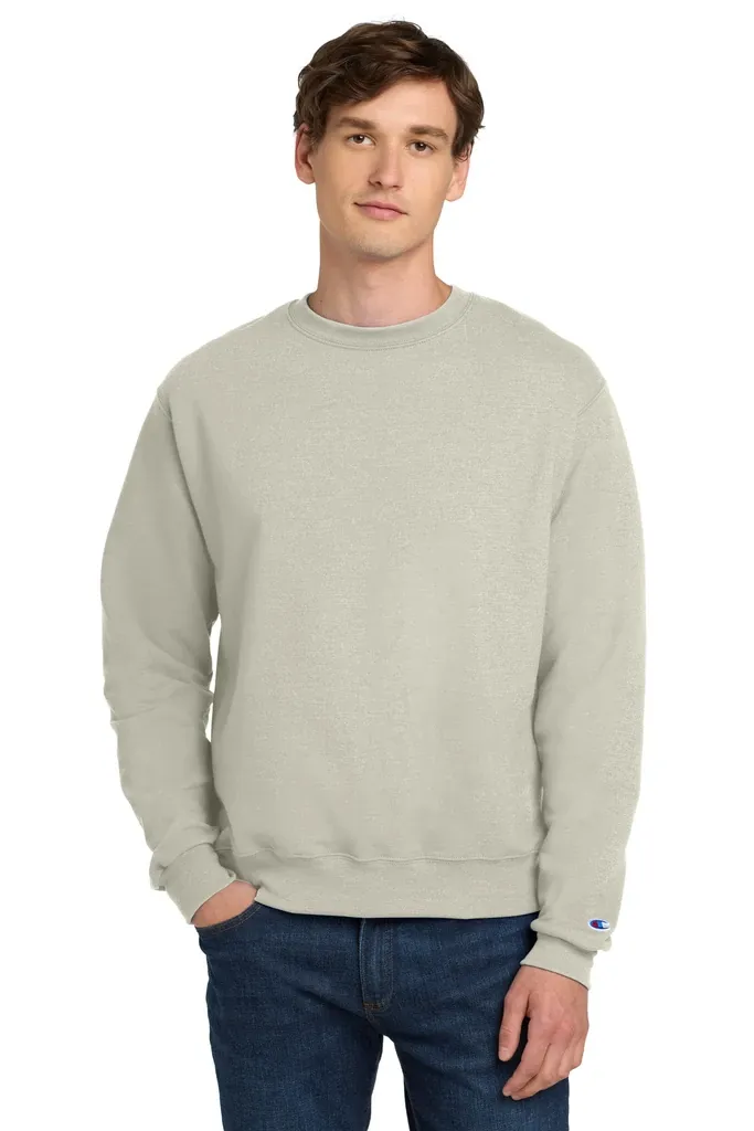 Champion®  Powerblend® Crewneck Sweatshirt. S6000 - additional view 11