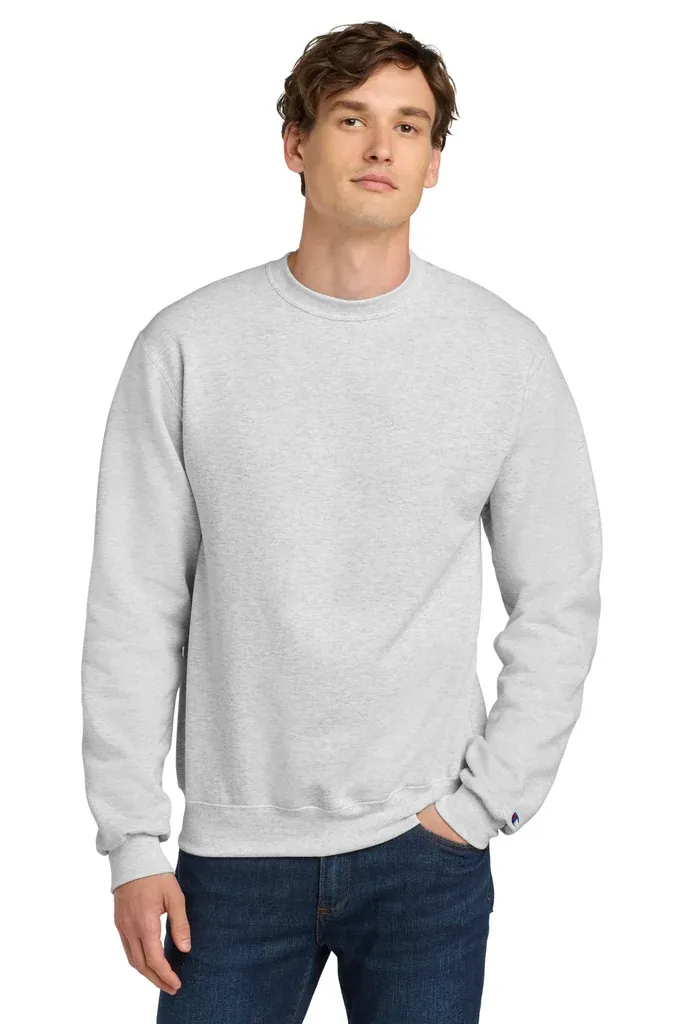 Champion®  Powerblend® Crewneck Sweatshirt. S6000 - additional view 9