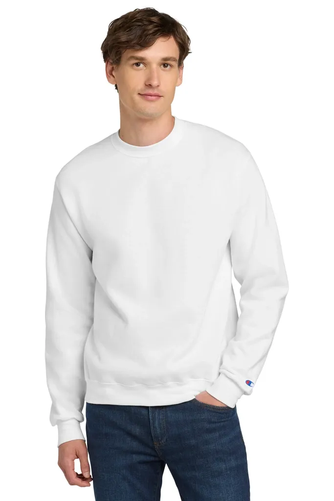 Champion®  Powerblend® Crewneck Sweatshirt. S6000 - additional view 7
