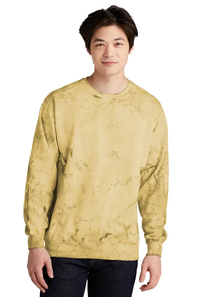 Comfort Colors® Color Blast Crewneck Sweatshirt 1545 - additional view 1
