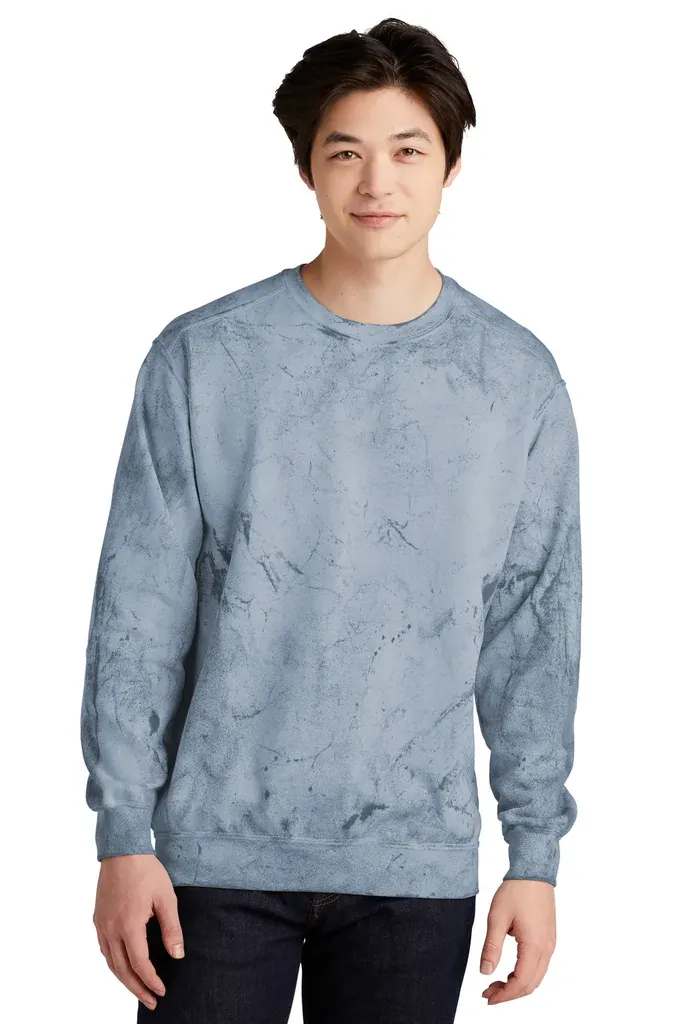 Comfort Colors® Color Blast Crewneck Sweatshirt 1545 - additional view 2