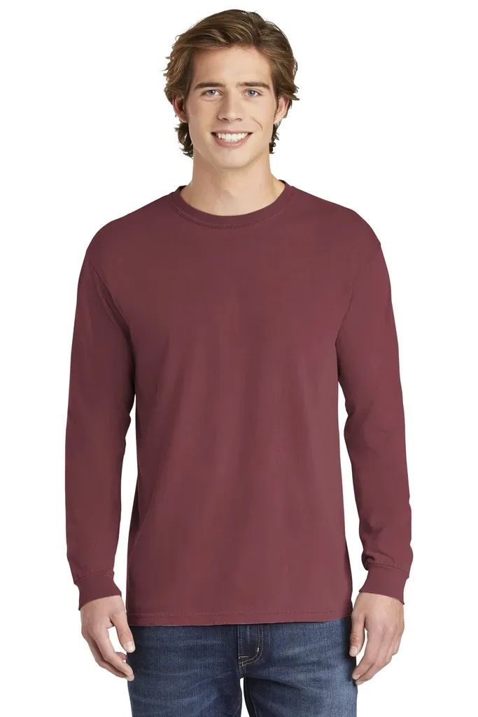 COMFORT COLORS ® Heavyweight Ring Spun Long Sleeve Tee. 6014 - additional view 5
