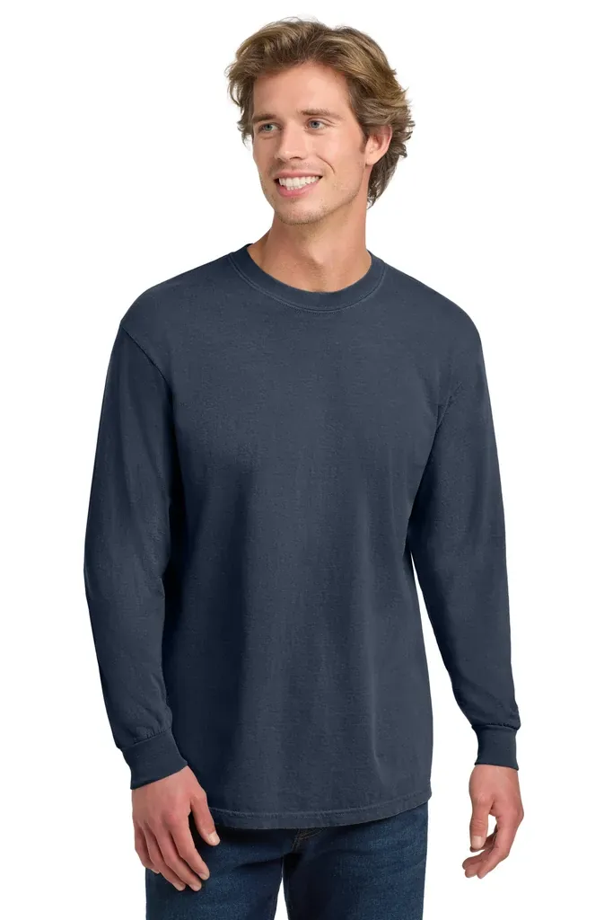 COMFORT COLORS ® Heavyweight Ring Spun Long Sleeve Tee. 6014 - additional view 7