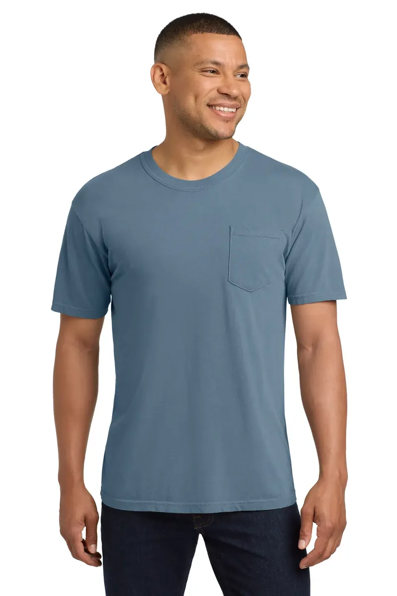 COMFORT COLORS ® Heavyweight Ring Spun Pocket Tee. 6030 - additional view 2