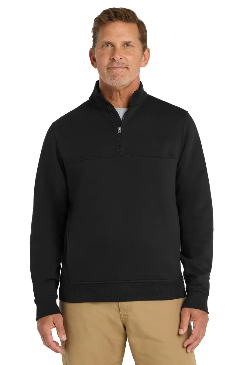 CornerStone® 1/2-Zip Job Shirt. CS626 - additional view 1
