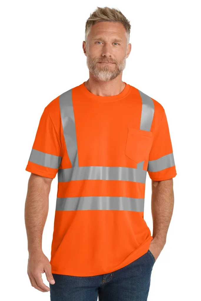 CornerStone ® ANSI 107 Class 3 Mesh Tee. CS202 - additional view 1