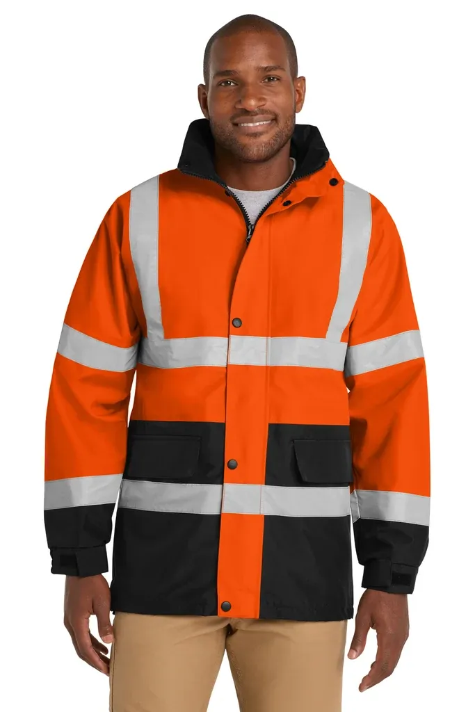 CornerStone® - ANSI 107 Class 3 Waterproof Parka. CSJ24 - additional view 1