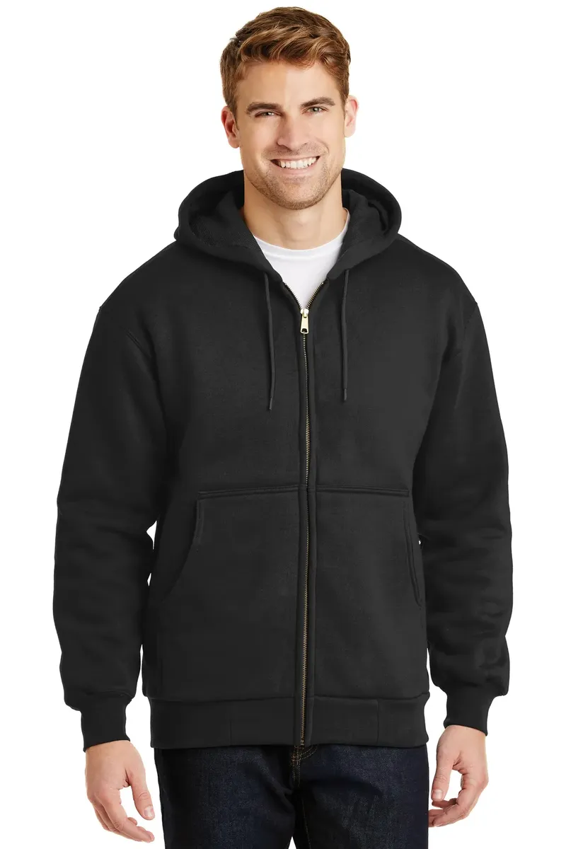 CornerStone® - Heavyweight Full-Zip Hooded Sweatshirt with Thermal Lining.  CS620 - additional view 2
