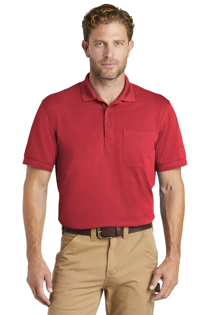CornerStone ® Industrial Snag-Proof Pique Pocket Polo. CS4020P - additional view 6