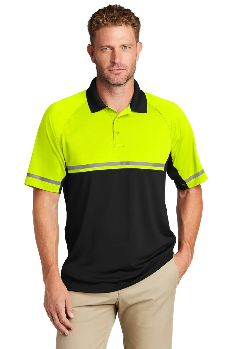 CornerStone ® Select Lightweight Snag-Proof Enhanced Visibility Polo CS423 - additional view 1
