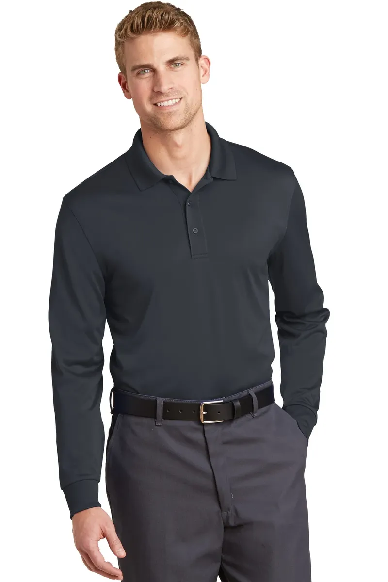 CornerStone® Select Snag-Proof Long Sleeve Polo. CS412LS - additional view 3