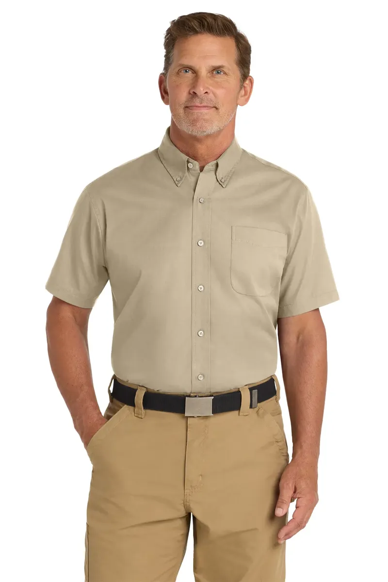 CornerStone® - Short Sleeve SuperPro Twill Shirt. SP18 - additional view 1