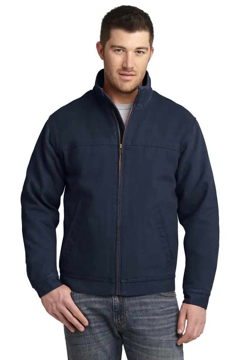 CornerStone® Washed Duck Cloth Flannel-Lined Work Jacket. CSJ40 - additional view 1