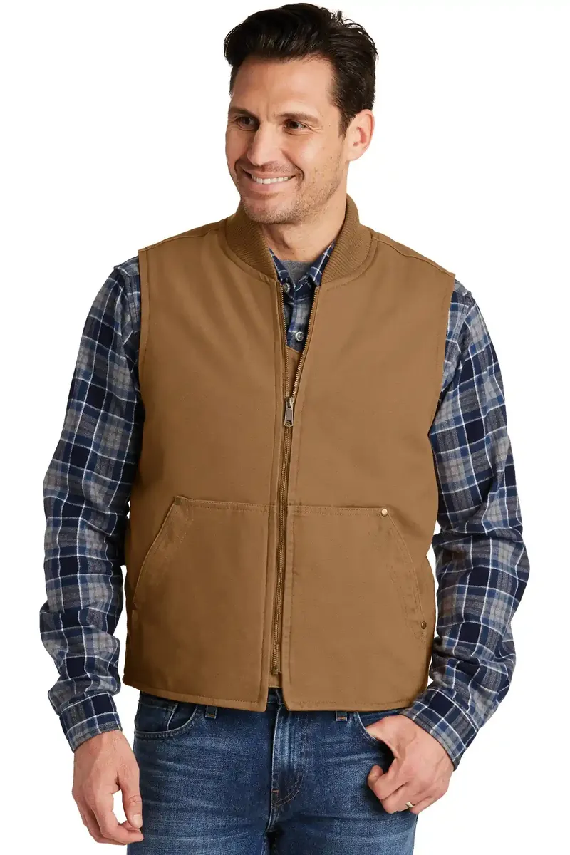 CornerStone® Washed Duck Cloth Vest. CSV40 - additional view 1