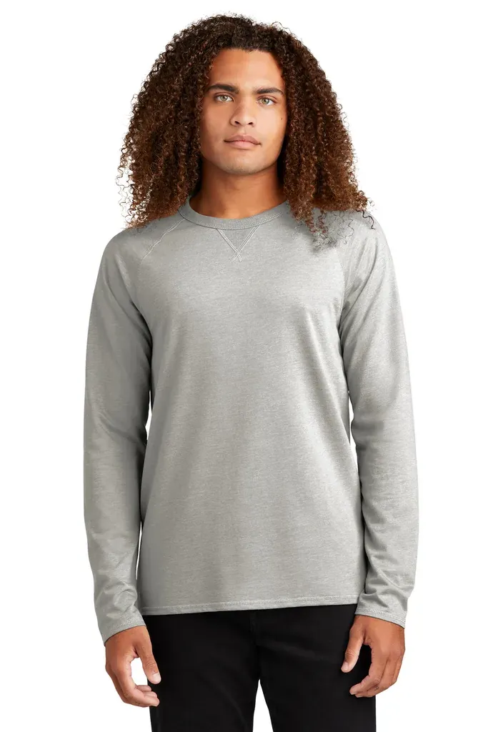 District® Featherweight French Terry Long Sleeve Crewneck DT572 - additional view 4