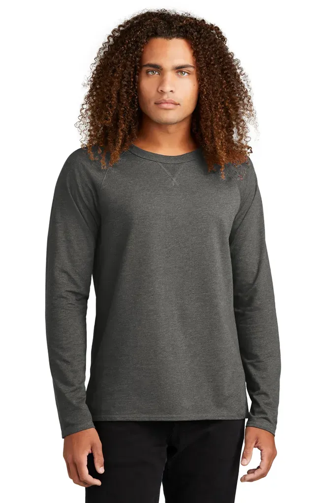 District® Featherweight French Terry Long Sleeve Crewneck DT572 - additional view 1