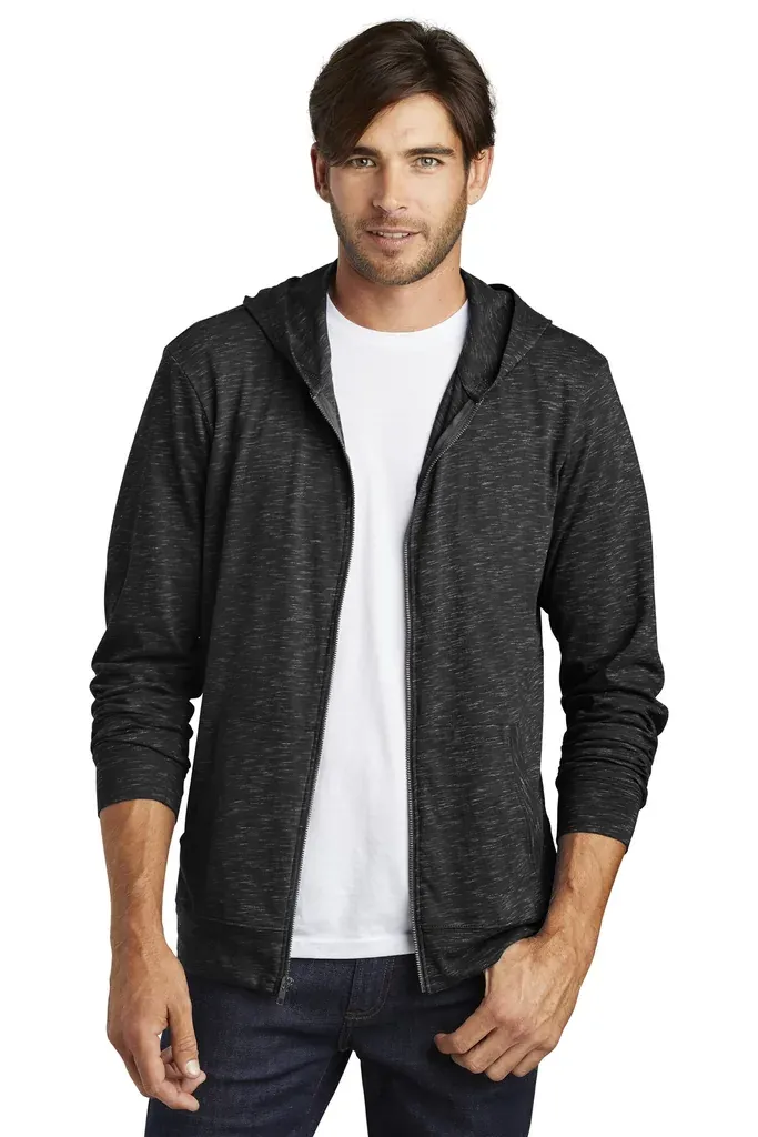 District ® Medal Full-Zip Hoodie. DT565 - additional view 3