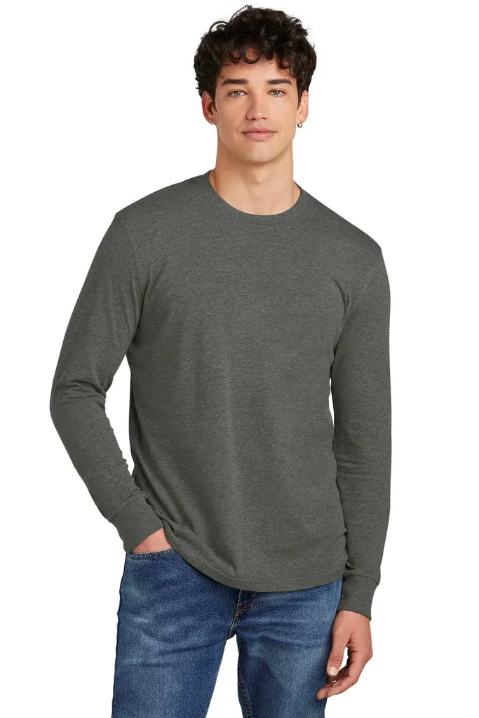 District® Perfect Blend® CVC Long Sleeve Tee DT109 - additional view 2