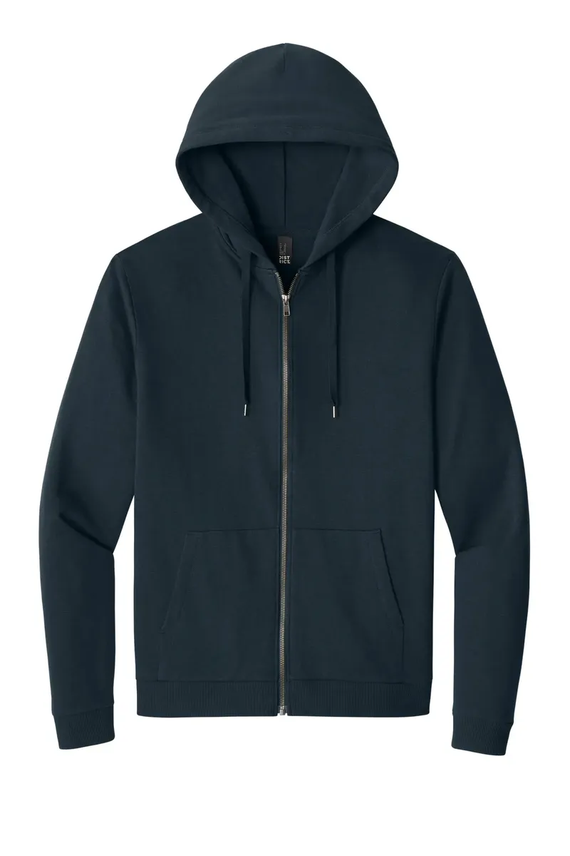 District® Perfect Tri® Fleece Full-Zip Hoodie DT1302 - additional view 4