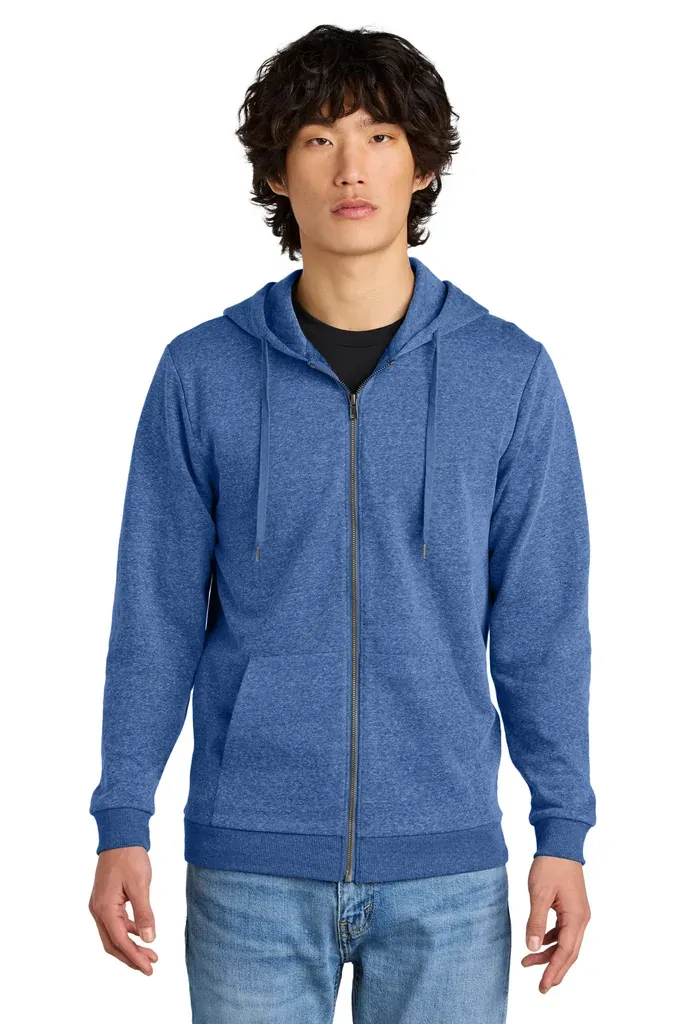 District® Perfect Tri® Fleece Full-Zip Hoodie DT1302 - additional view 1