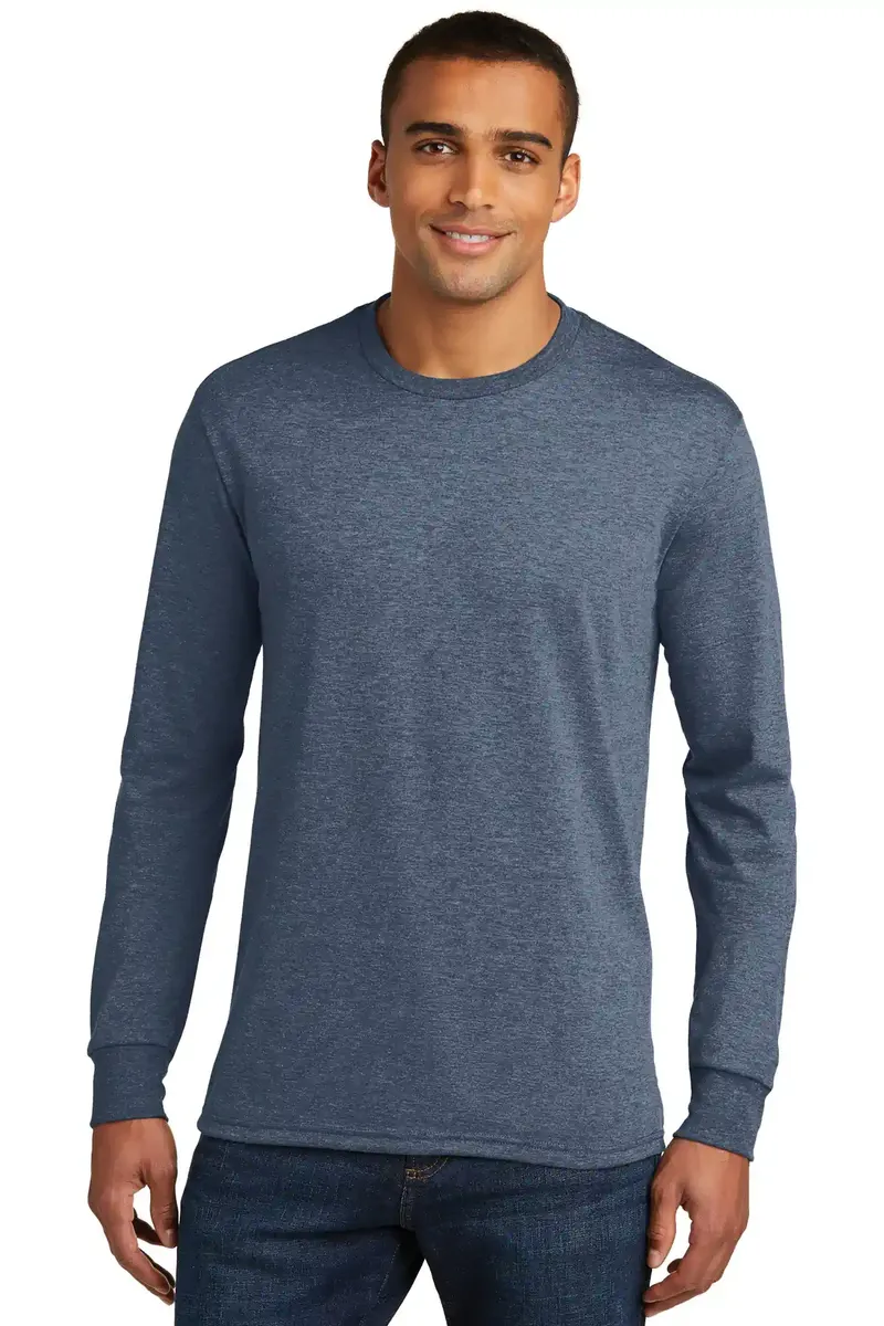District® Perfect Tri® Long Sleeve Tee . DM132 - additional view 4