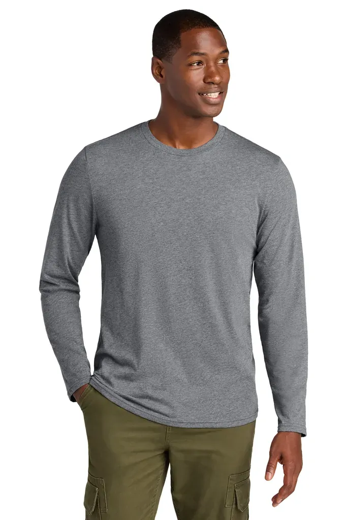 District® Perfect Weight® CVC Long Sleeve Tee DT185 - additional view 6