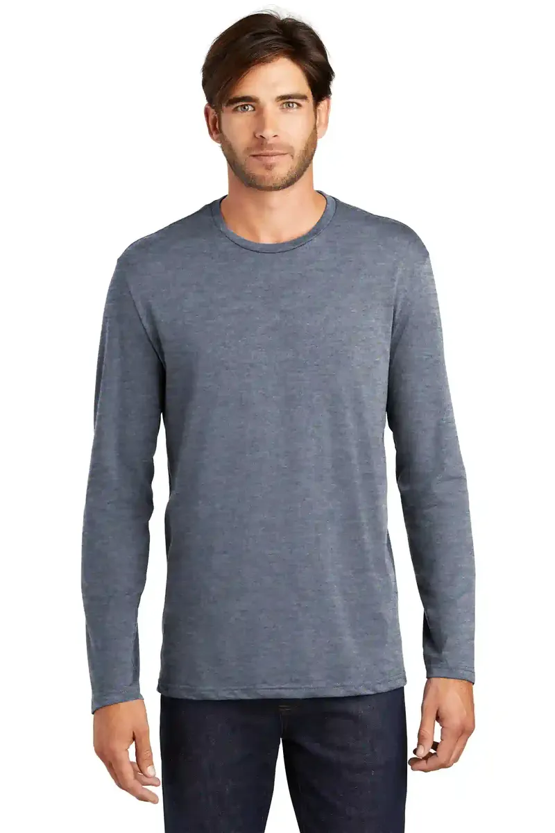 District ® Perfect Weight® Long Sleeve Tee. DT105 - additional view 1
