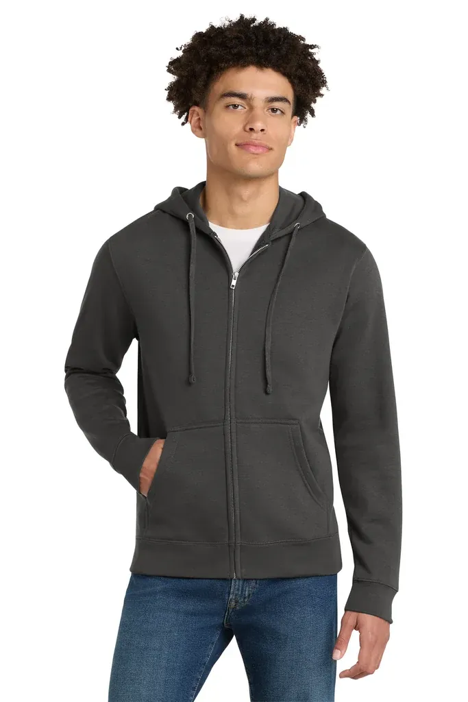 District® V.I.T.Fleece Full-Zip Hoodie DT6102 - additional view 4