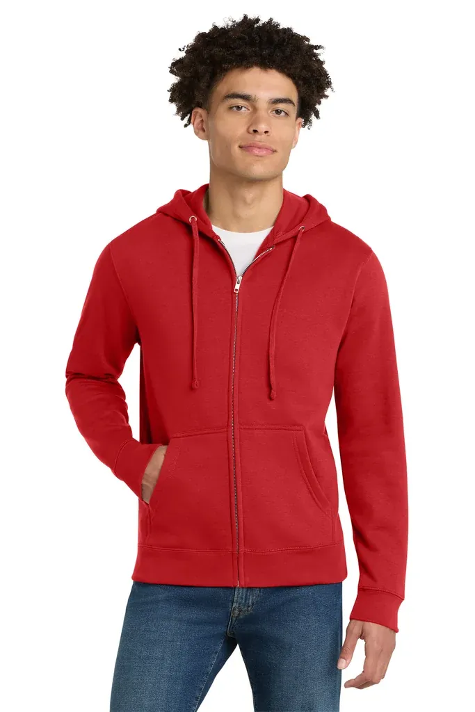 District® V.I.T.Fleece Full-Zip Hoodie DT6102 - additional view 1