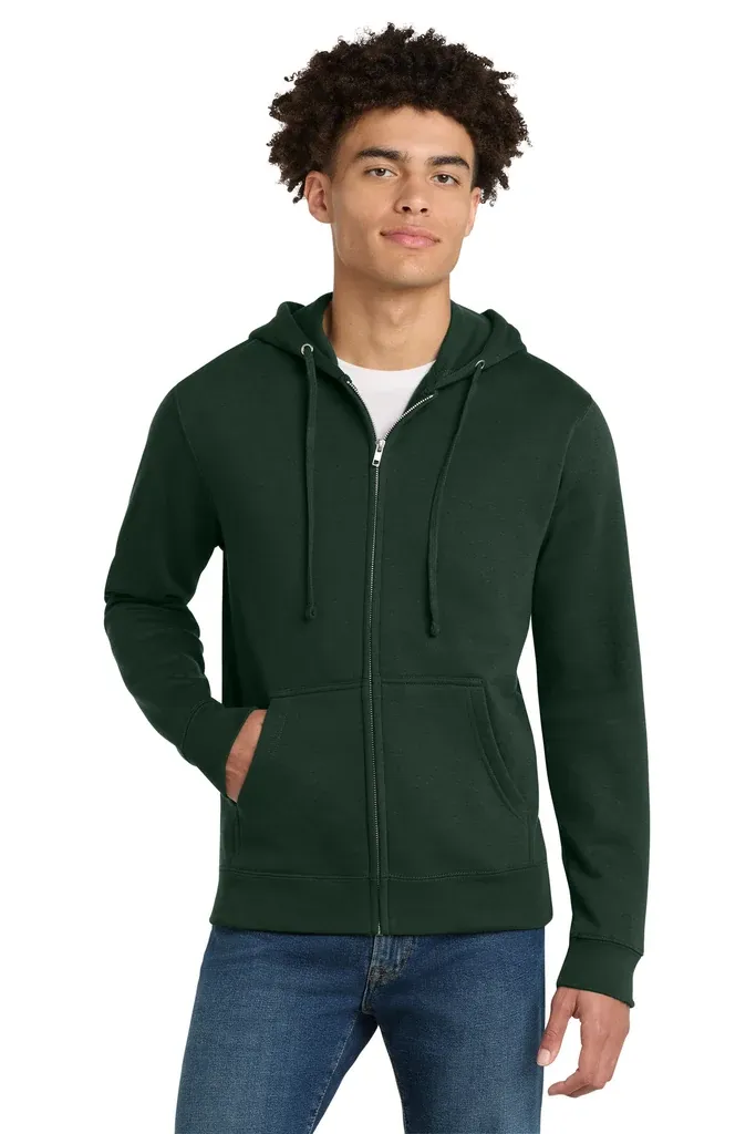 District® V.I.T.Fleece Full-Zip Hoodie DT6102 - additional view 6